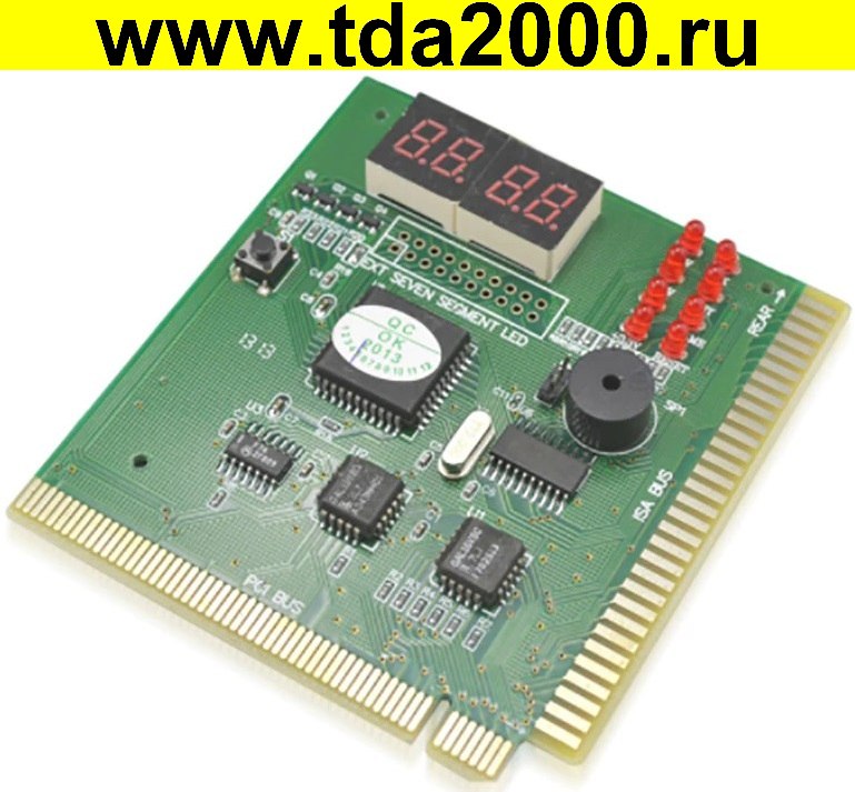 Тестер диагност материнских плат (плата PCI, ISA) Анализатор