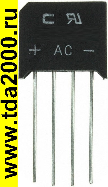 RS207 ( 2А,700в) диодный мост