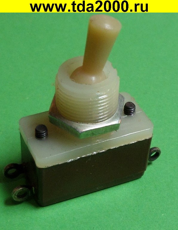 Тумблер ТВ2-1 пластмасса