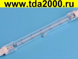 Лампа галогеновая тип Т3, 120 мм 110-120V, 200W двухсторонний цоколь R7S