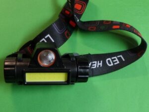 Фонарь SteelStar Налобный светодиодный, с магнитом, со встроенным аккумулятором