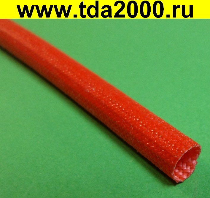 Силиконовая трубка ТКСП Ф5.0 red 1200V 0.5м