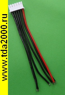 Зарядный кабель IMAX B6, 5S 6 проводов 10см