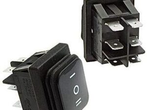 Клавишный 22х30 6pin 3позиции SB090 IP65 on-off-on выключатель рокерный (Переключатель коромысловый)