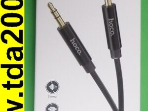 Аудио 3,5 штекер~Аудио 3,5 штекер шнур 1м (AUX) Hoco UPA19
