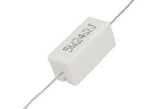 Резистор 24 ом 5вт SQP,PRW выводной