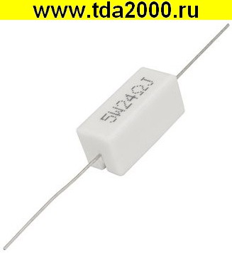 Резистор 24 ом 5вт SQP,PRW выводной