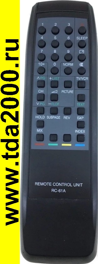 Пульт Akai RC61A н/о TV/TXT