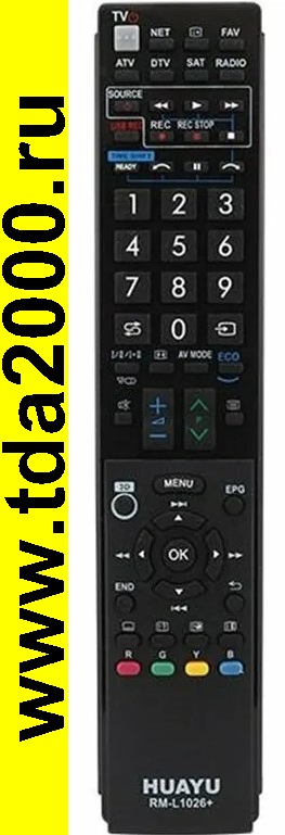 Пульт Sharp RM-L1026 универсальный
