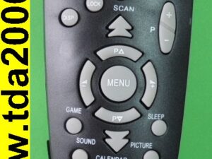 Пульт Akai A0001011 [tv] корп.черный