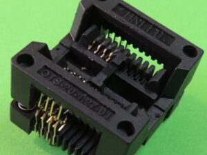 Панелька SOP-8 (200mil) с нулевым усилием для микросхем