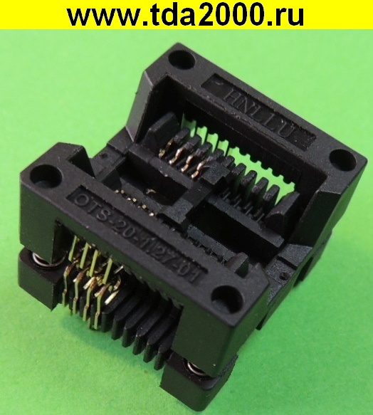 Панелька SOP-8 (200mil) с нулевым усилием для микросхем