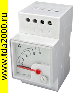 Щитовой прибор переменного тока SFC-45 10A на динаборейку