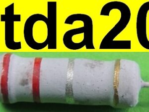 Резистор 0,22 ом 2вт разрывной шершавый выводной