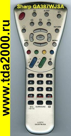 Пульт Sharp GA387 WJSA