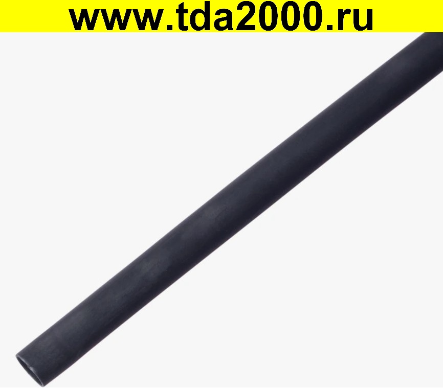 Термоусадка d= 9.0мм черный 1м