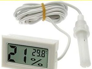 Термометр HT-2 white с выносным датчиком, шнур 1.5m