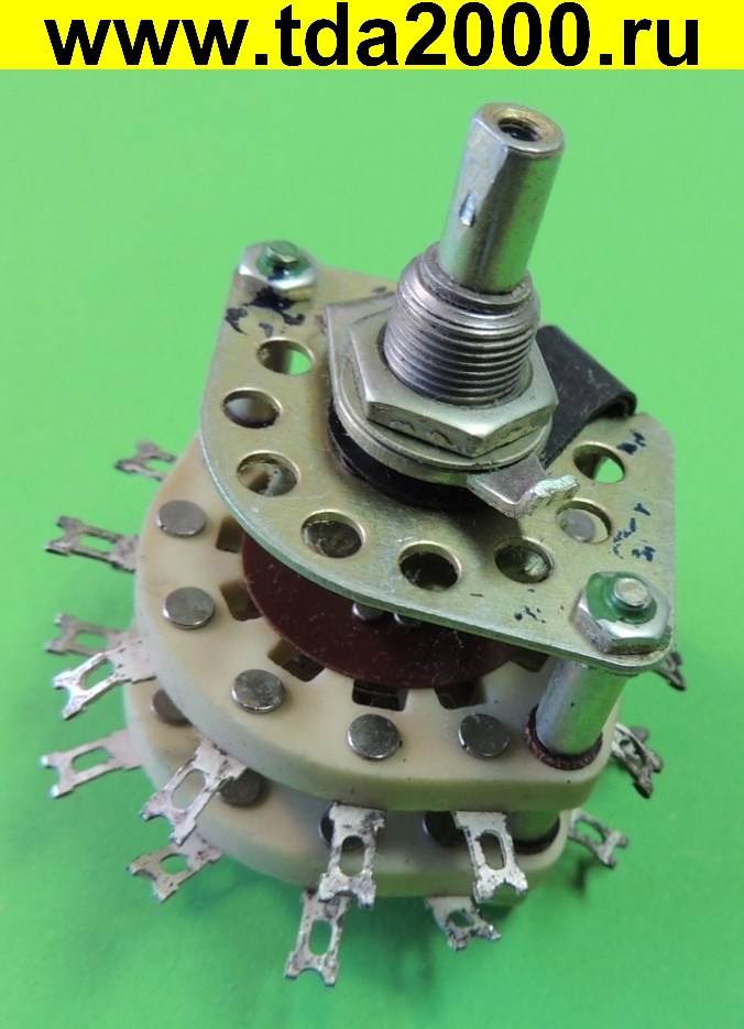 Переключатель ПГК-2П8Н (73-90г) Косая лыска галетный