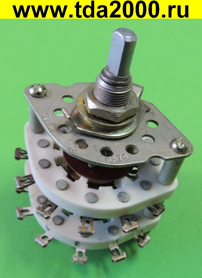 Переключатель ПГК-10П2Н (73-90г) галетный