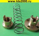 Люфтовая гайка 3D-принтера T8 ход 2мм для устранения зазора — изображение 3