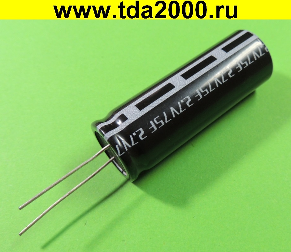 ft049342.jpg 75 Ф 2,7в 18х52 ионистор (суперконденсатор SJYY) конденсатор электролитический — изображение 1