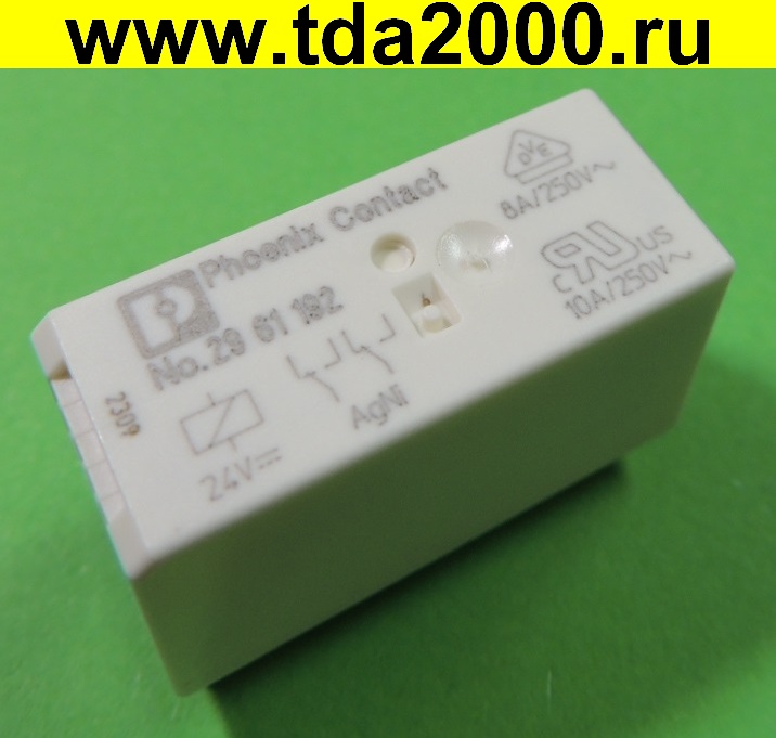 Реле REL-MR- 24DC/21-21 DPDT 8A 24V ориг.