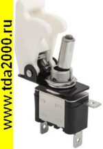 Тумблер авто 25А 12В с подсветкой SAC-01 White ASW-07D W-LED — изображение 2