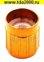 Ручка для резистора алюминиевая 15x17 мм золото — изображение 4