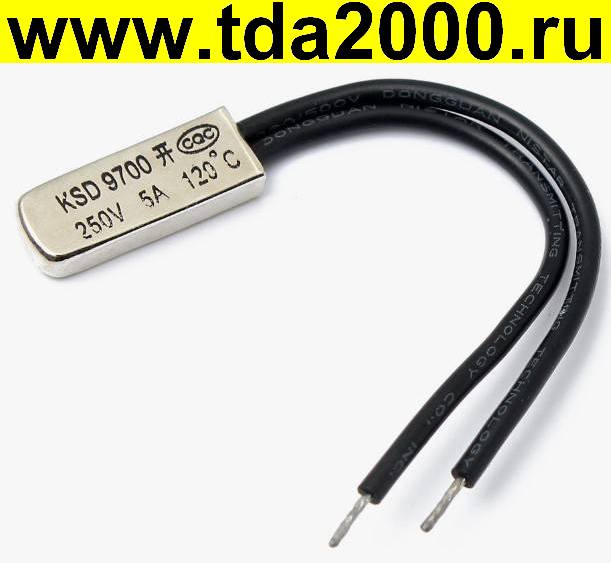ft049591.jpg термопредохранитель 120°C 5А KSD9700 250V — изображение 1