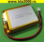 Аккумулятор 3,7в 2500мАч Li-Pol 104050 с разъемом — изображение 2