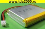 Аккумулятор 3,7в 2500мАч Li-Pol 104050 с разъемом — изображение 4