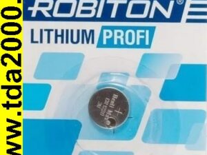 Батарейка литиевая CR1220 Robiton Lithium 3в