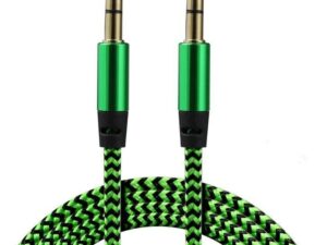 Аудио 3,5 штекер~Аудио 3,5 штекер шнур 1,5м плетеный (AUX)