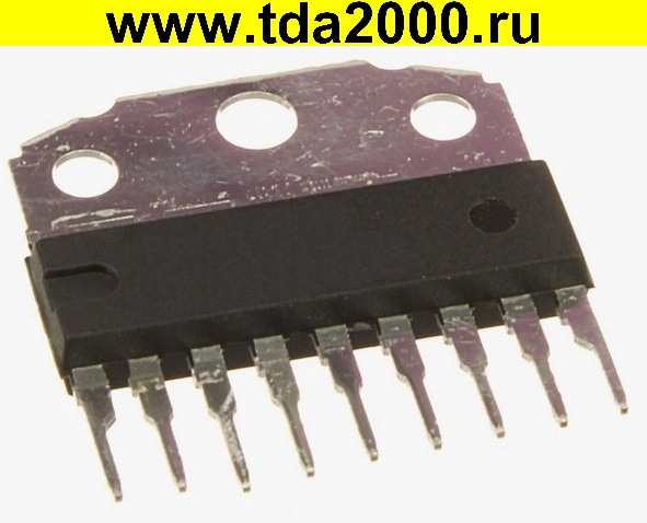 TDA1519 B (= без буквы) hsip-9 радиатор с 3 отверстиями ( 2x6W) микросхема