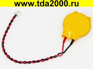 CR2032 в изоляции с проводами 200 мАч