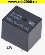Реле 12в (20А) (4 вывода) SRA-12VDC-AL T74 — изображение 2