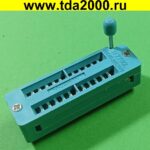 Панелька dip -24-узкая SCZP-24 с нулевым усилием для микросхем