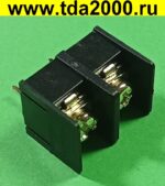 Разъём Клеммник 2pin шаг 10мм KF1000-2P терминальный блок  (колодка на плату для провода под винт) — изображение 2