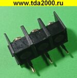 Клеммник на плату Разъём Клеммник 3pin шаг 10мм KF1000-3P терминальный блок  (колодка на плату для провода под винт) — изображение 3