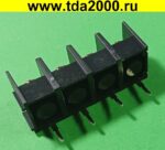 Клеммник на плату Разъём Клеммник 4pin шаг 10мм KF1000-4P терминальный блок  (колодка на плату для провода под винт) — изображение 3