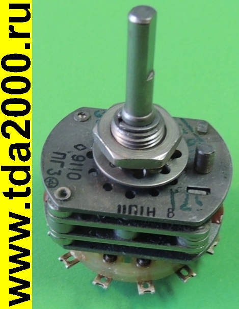 Переключатель ПГ3-11П1Н-В галетный