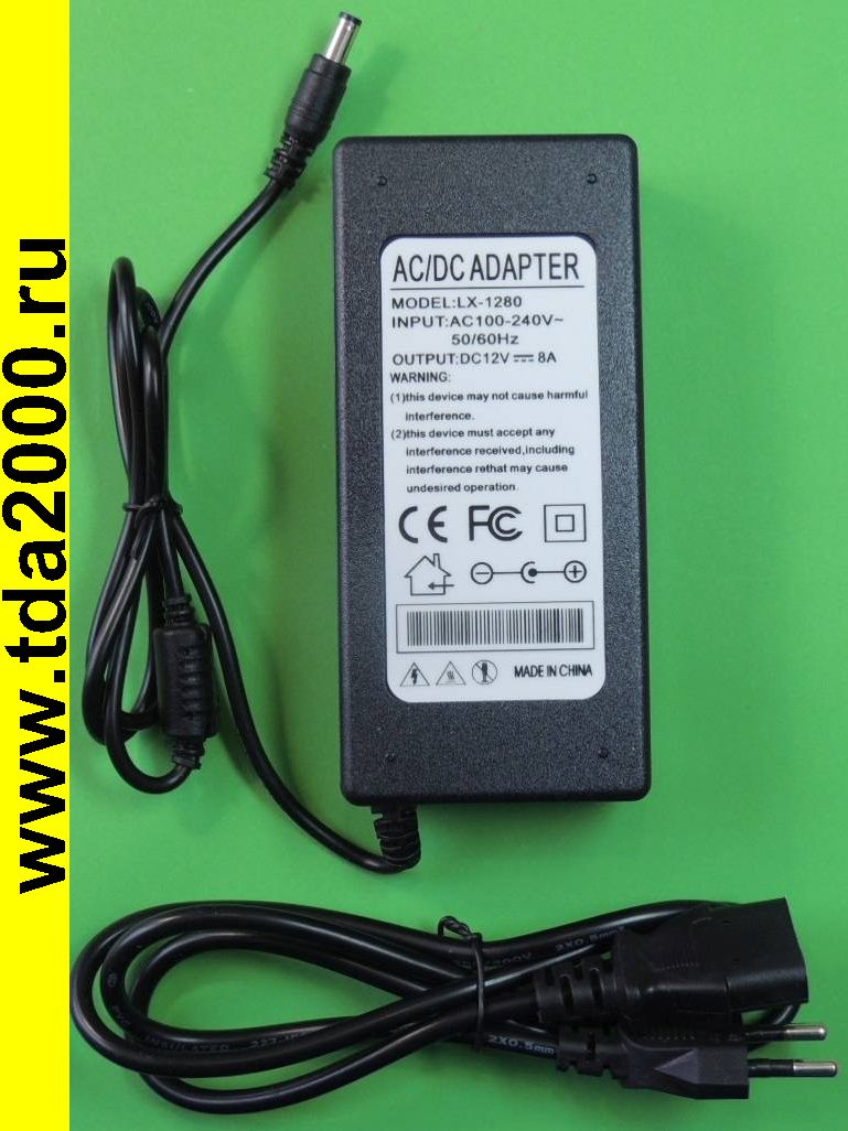 ft050432.jpg Адаптер 12в 8,0А (5,5х2,5) LX-1280 Блок питания — изображение 1