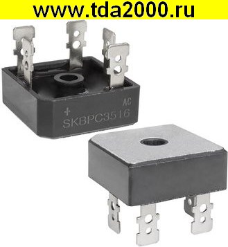 SKBPC3516 35А 1600V 3 phase диодный мост