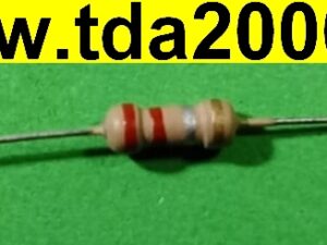 Резистор 0,22 ом 0,25вт выводной