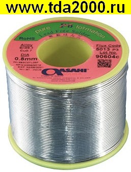 72772.jpg Sn99.3/CU0.7 d0.8mm 250g ASAHI — изображение 1