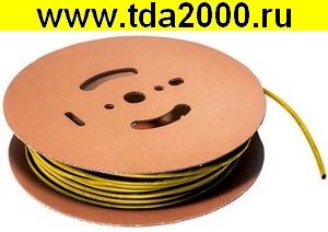 Термоусадка клеевая 3:1 ТУТ клеевая 3.0/1.0 жел (100м)