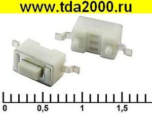 Кнопка Тактовые IT-1101NE-S (6x3x4.3) тактовая