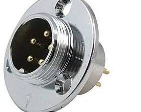 Разъём Цилиндрический малогабаритный GX20M-5E