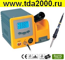 Ft018900.jpg Паяльник с регулировкой температуры ZD981 антистатический LCD дисплей RoHS(для свинцовой и бессвинцовой пайки) 89-8114 — изображение 1