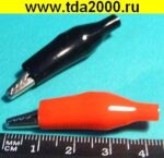 Зажим крокодил 35мм красный — изображение 3